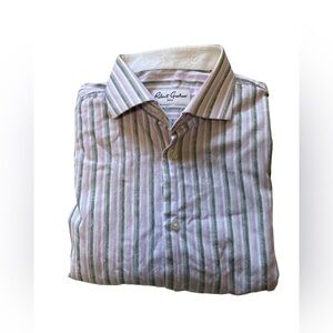 ROBERT GRAHAM |  Button Down  Stripped Long Sleeve Shirt
